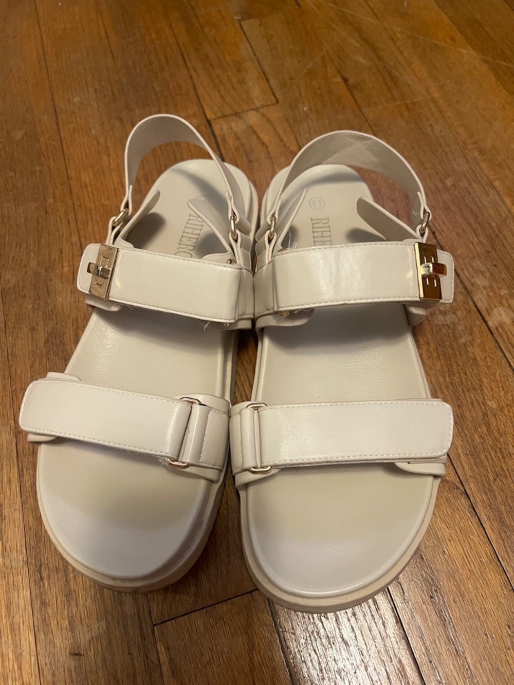 Nude Rihero Flat Comfortable Women’s Sandals